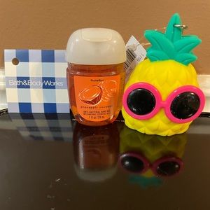 Bath and Body Works Pineapple with shades Pocketbac NWT 🍍